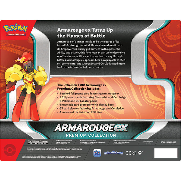 Pokemon Armarouge ex premium collection