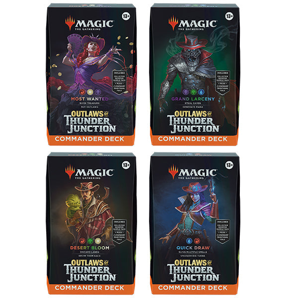 MTG: Outlaws of Thunder Junction Commander Deck Do Gooder Games MTG: Outlaws of Thunder Junction Commander Deck Do Gooder Games