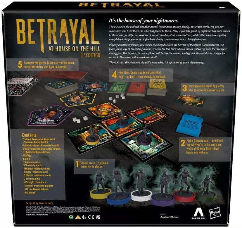 Betrayal At House on the Hill 3rd Edition