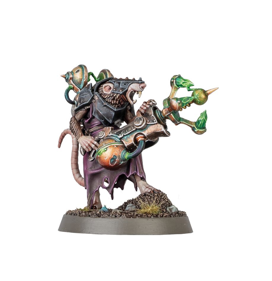 Warhammer Age of Sigmar: Skaven Warlock Galvaneer