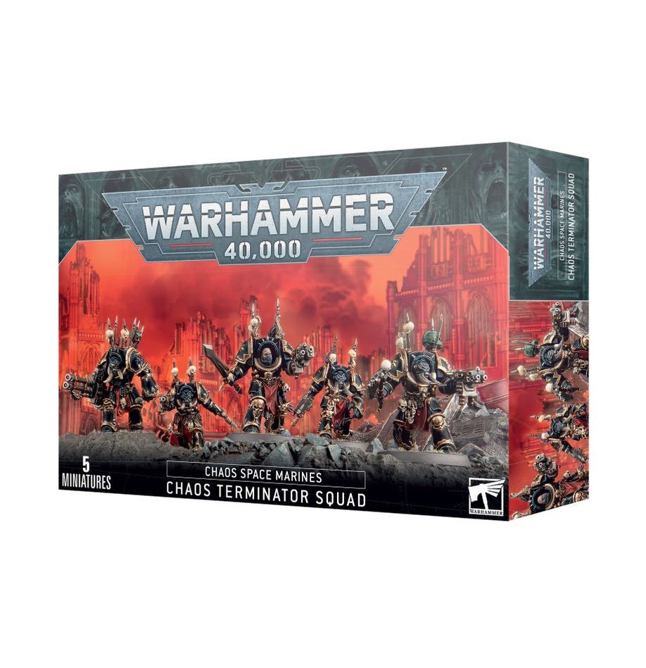 Warhammer 40k - Chaos Space Marines Chaos Terminator Squad