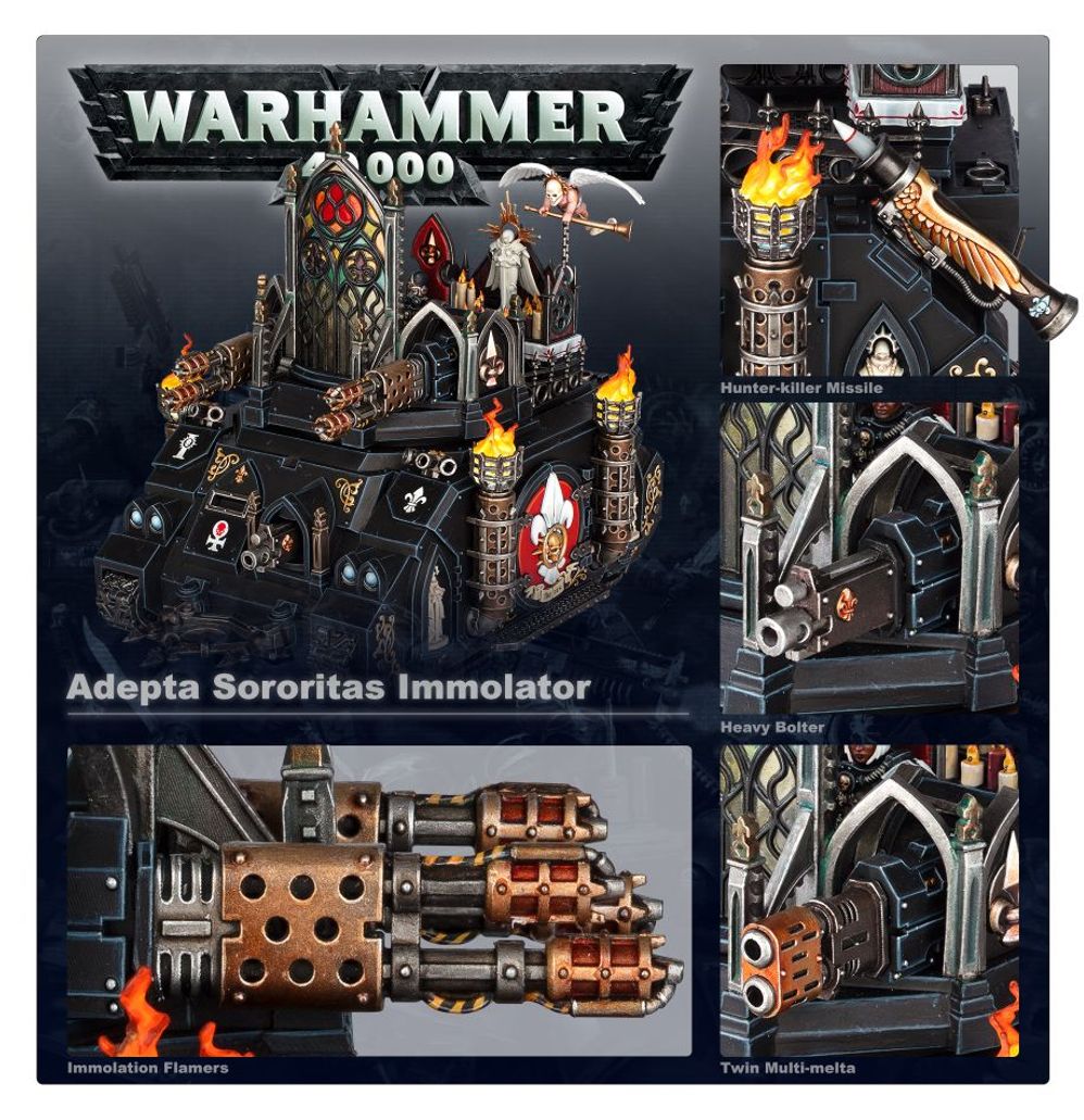 Adepta Sororitas Immolator