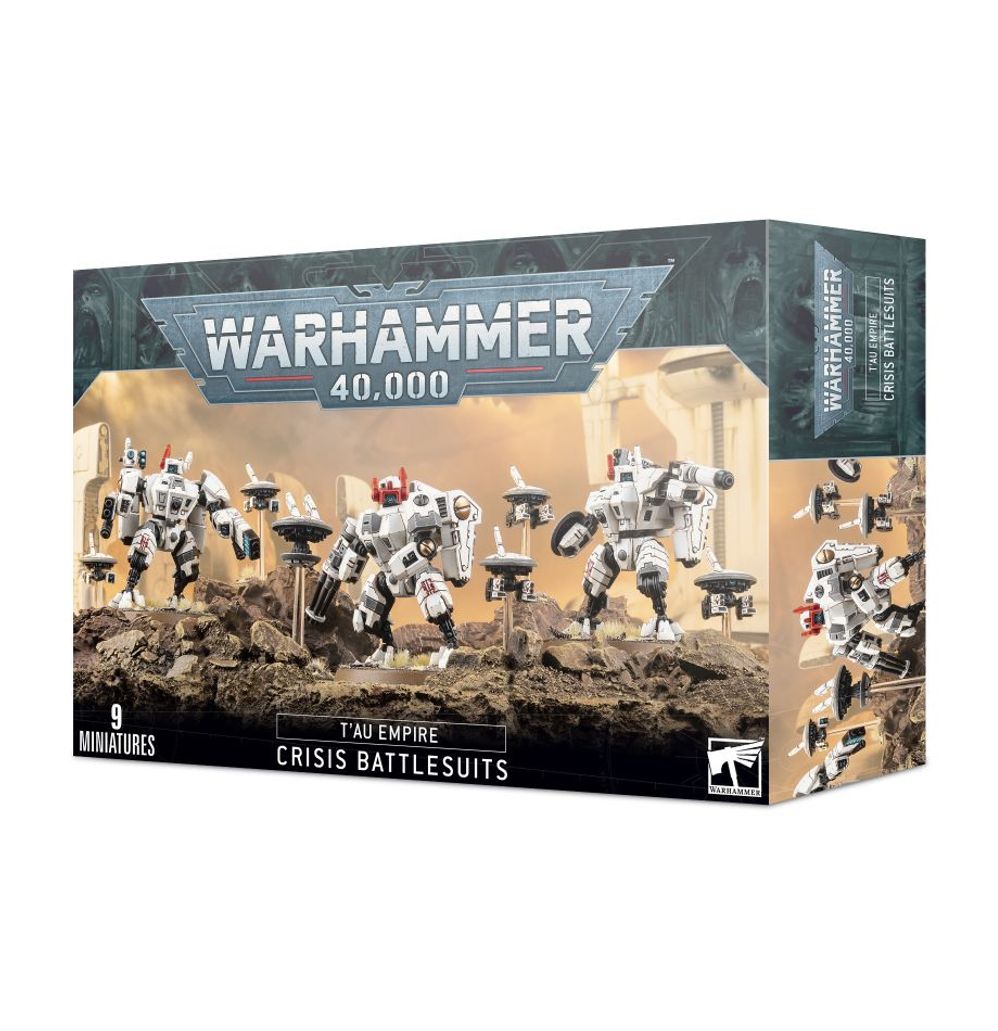 T'au Empire: Crisis Battlesuit Team