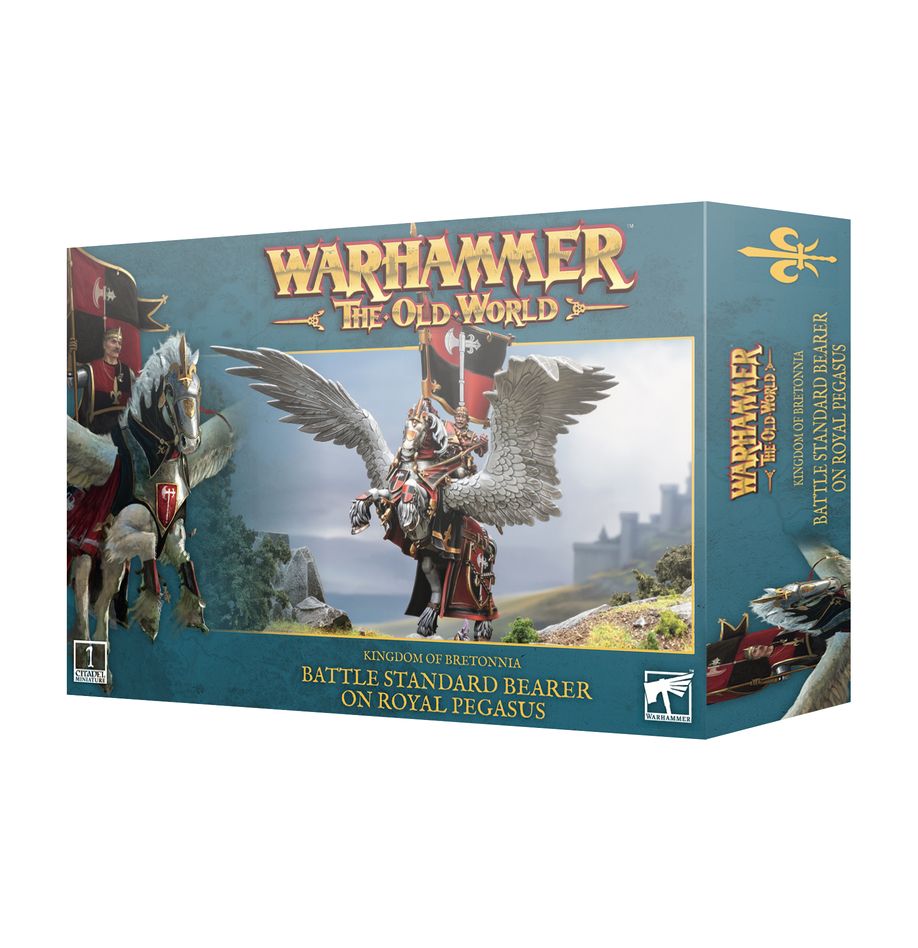 The Old World - KOB: Battle Standard Bearer on Royal Pegasus
