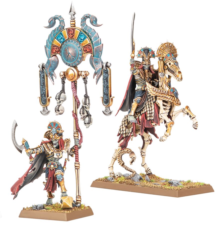 Warhammer The Old World - Tomb Kings Royal Heralds