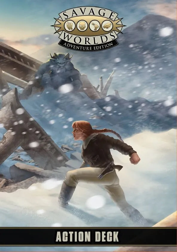 Savage Worlds: Action Deck Over-Sized