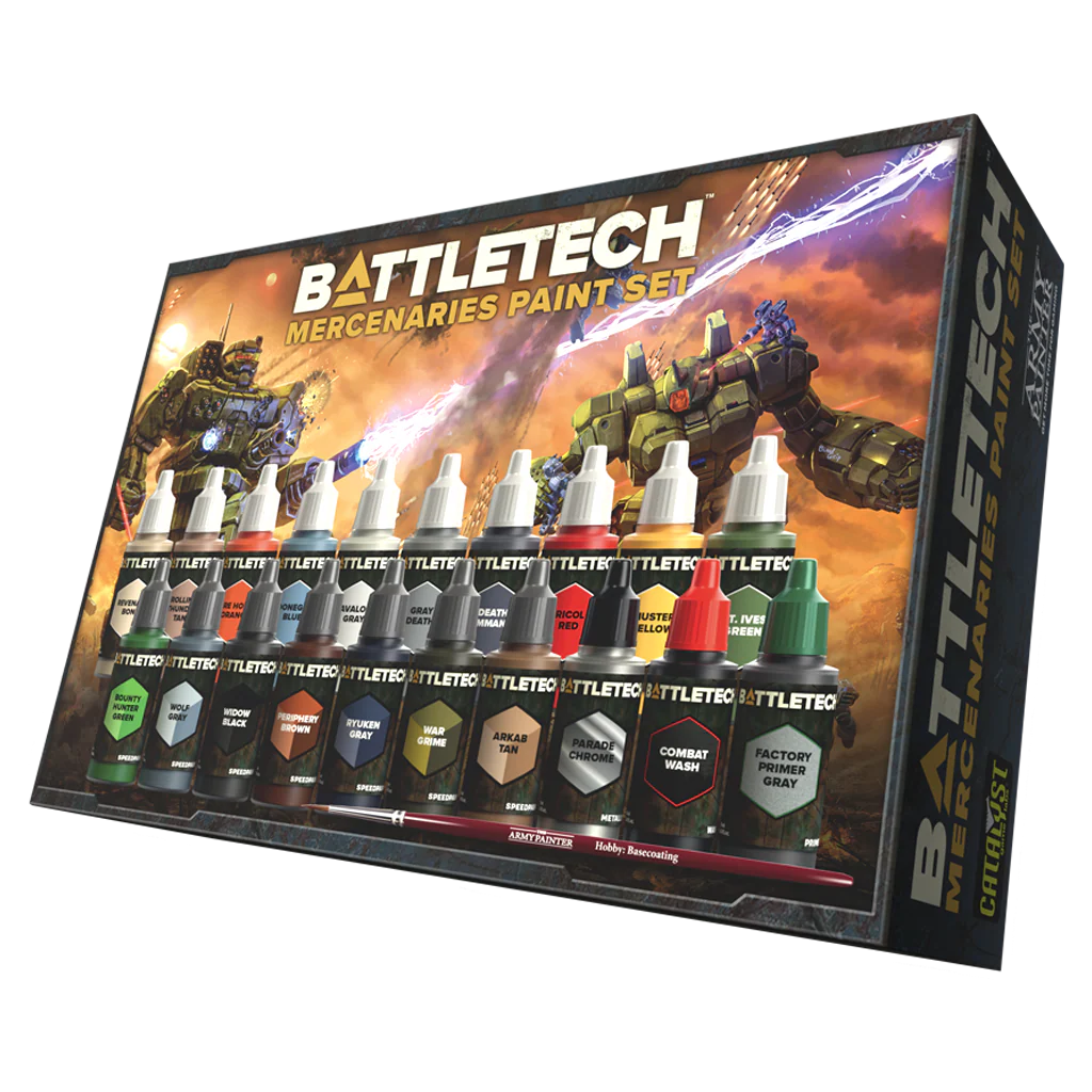 Battletech Mercenaries Paint Set
