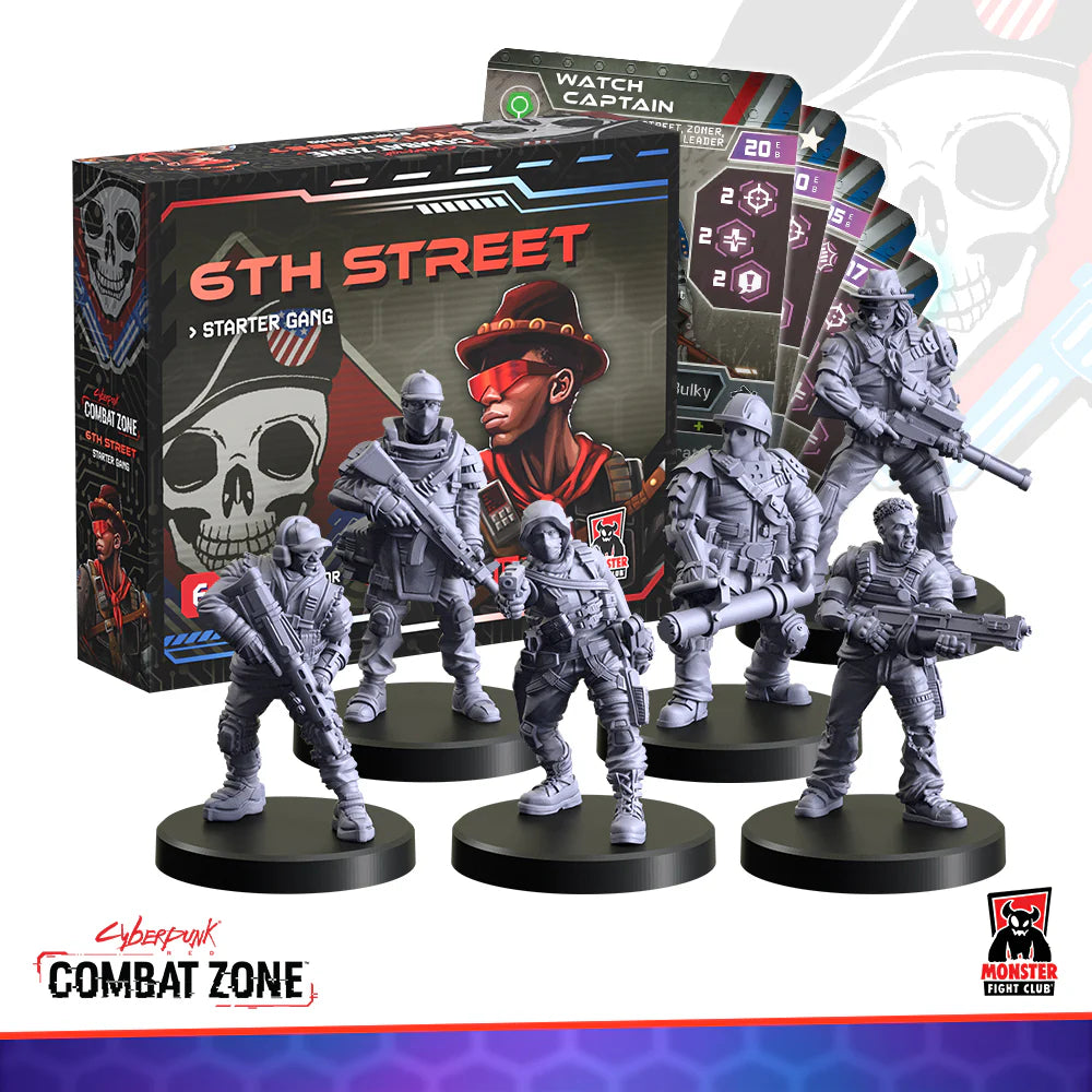 Cyberpunk RED: Combat Zone - 6th Street Starter Gang