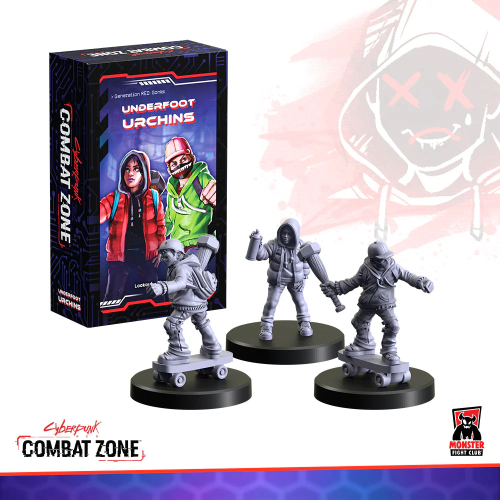 Cyberpunk RED Combat Zone - Underfoot Urchins (Gen Red Gonks)