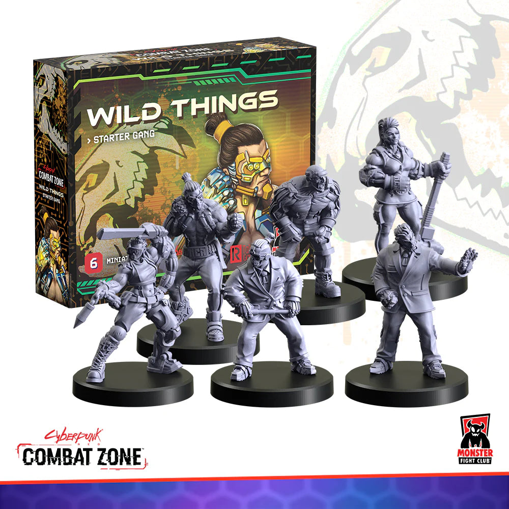 Cyberpunk RED: Combat Zone - Wild Things Starter Gang
