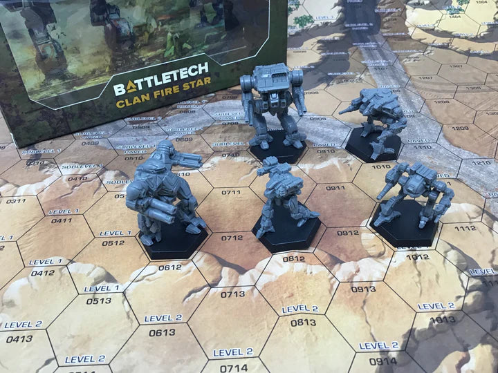 BattleTech Miniature Force Pack-Clan Fire Star