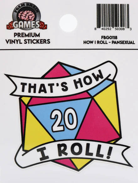 That's How I Roll Sticker