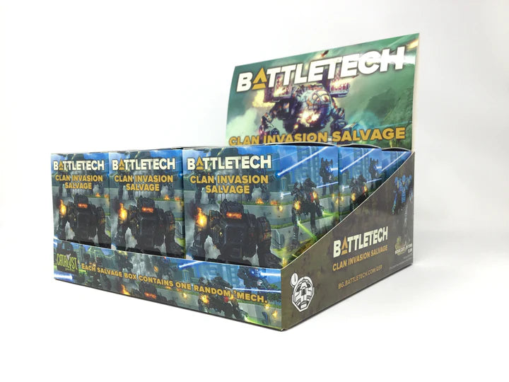 BattleTech Clan Invasion- Salvage Blind box