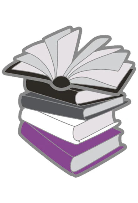 Pride Book Pin