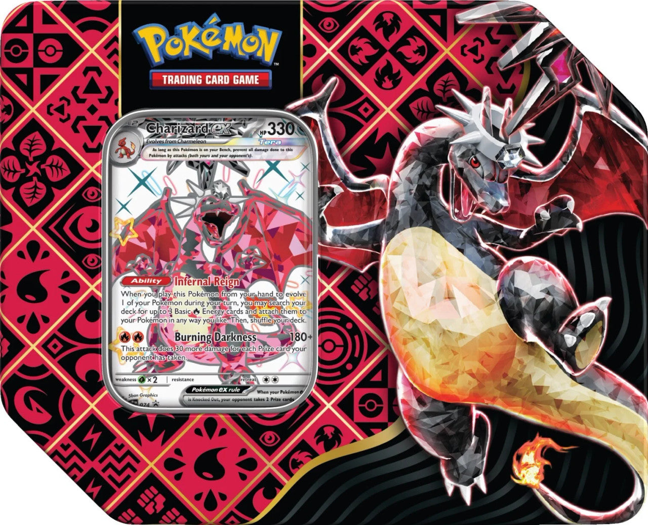 Pokemon TCG: Scarlet & Violet Paldean Fates tin