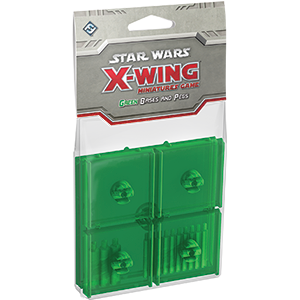 Star Wars: X-Wing - Green Bases and Pegs