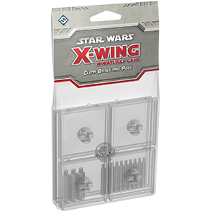 Star Wars: X-Wing - Clear Bases and Pegs