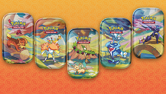 Pokemon TCG: Vibrant Paldea Mini Tin Display