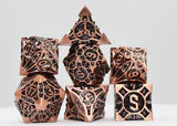 Metal RPG Dice Set