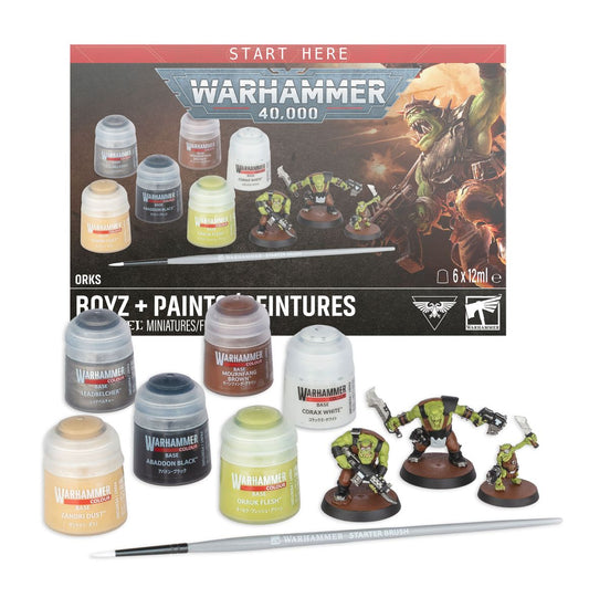 Orks: Boyz+Paints/Peintures