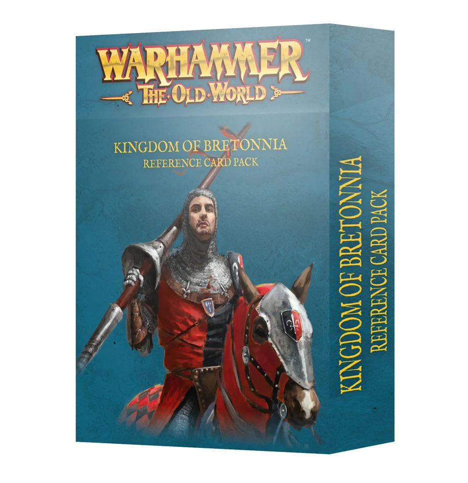 Unit Reference Carfd Warhammer The Old World - Kingdom of Bretonnia Reference Card Pack – Do ...