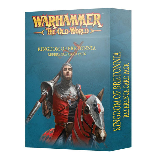 Warhammer The Old World - Kingdom of Bretonnia Reference Card Pack