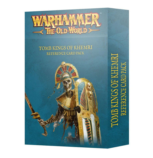 Warhammer The Old World - Tomb Kings of Khemri Reference Card Pack