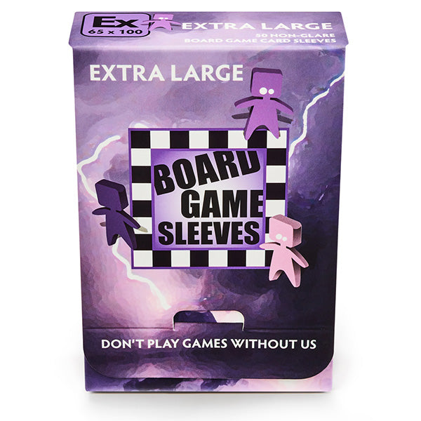 Card Sleeves: Board Game Sleeves- Extra Large NonGlare (65x100mm)