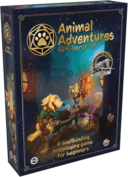 Animal Adventures: Starter Set - Beginners Roleplaying Tabletop Game 5E Compatible
