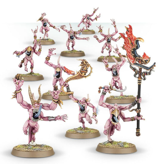 Warhammer Age Of Sigmar Disciples of Tzeenech Pink Horrors