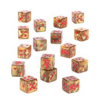 Warhammer 40000 ADEPTUS CUSTODES DICE SET