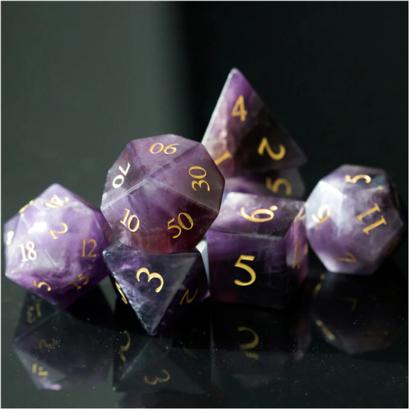 Gemstone Dice