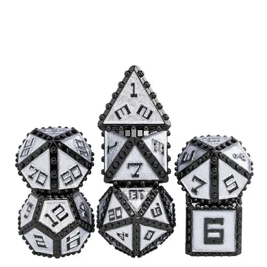 Metal RPG Dice Set