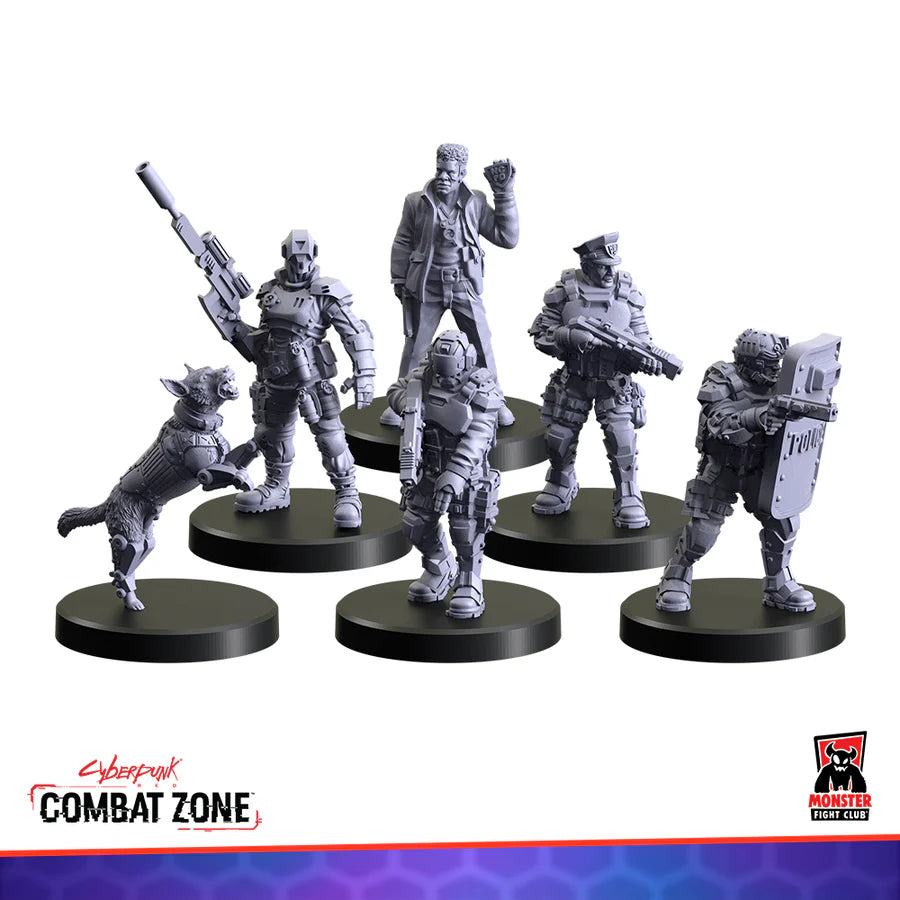 Cyberpunk RED: Combat Zone - Lawmen Starter