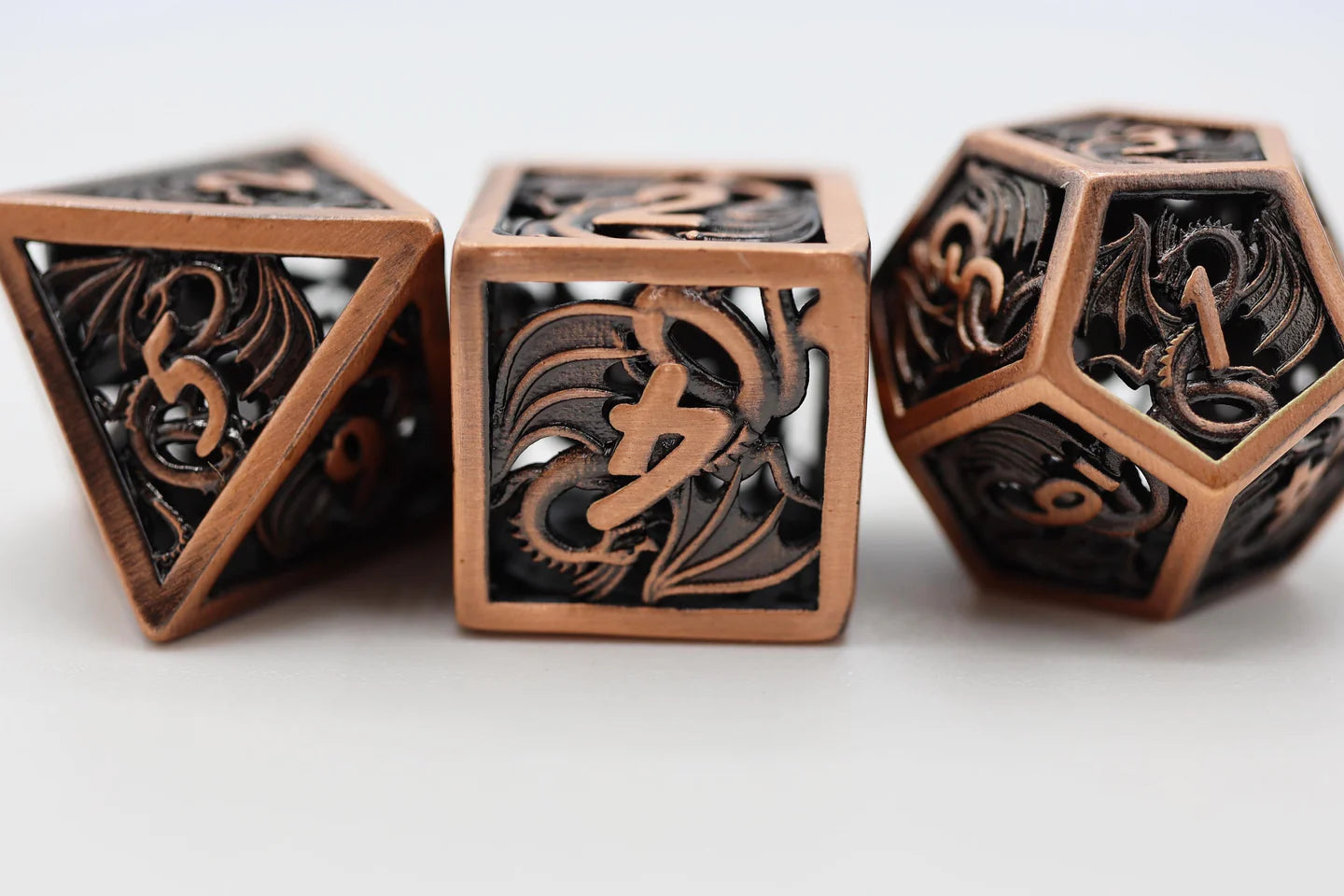 Metal RPG Dice Set