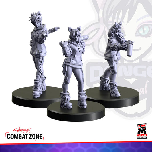 Cyberpunk RED Combat Zone - Peril Pledges  (Danger Gal Gonks)