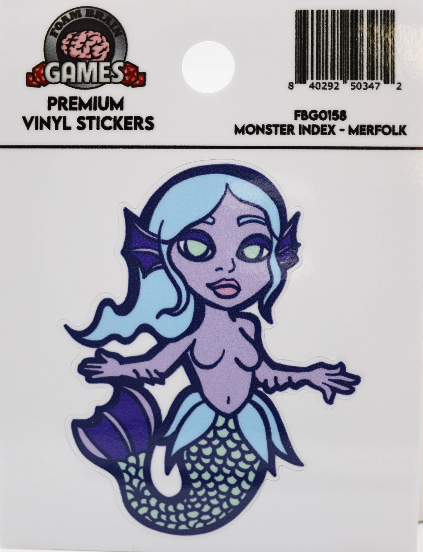 Monster Index Sticker - Merfolk