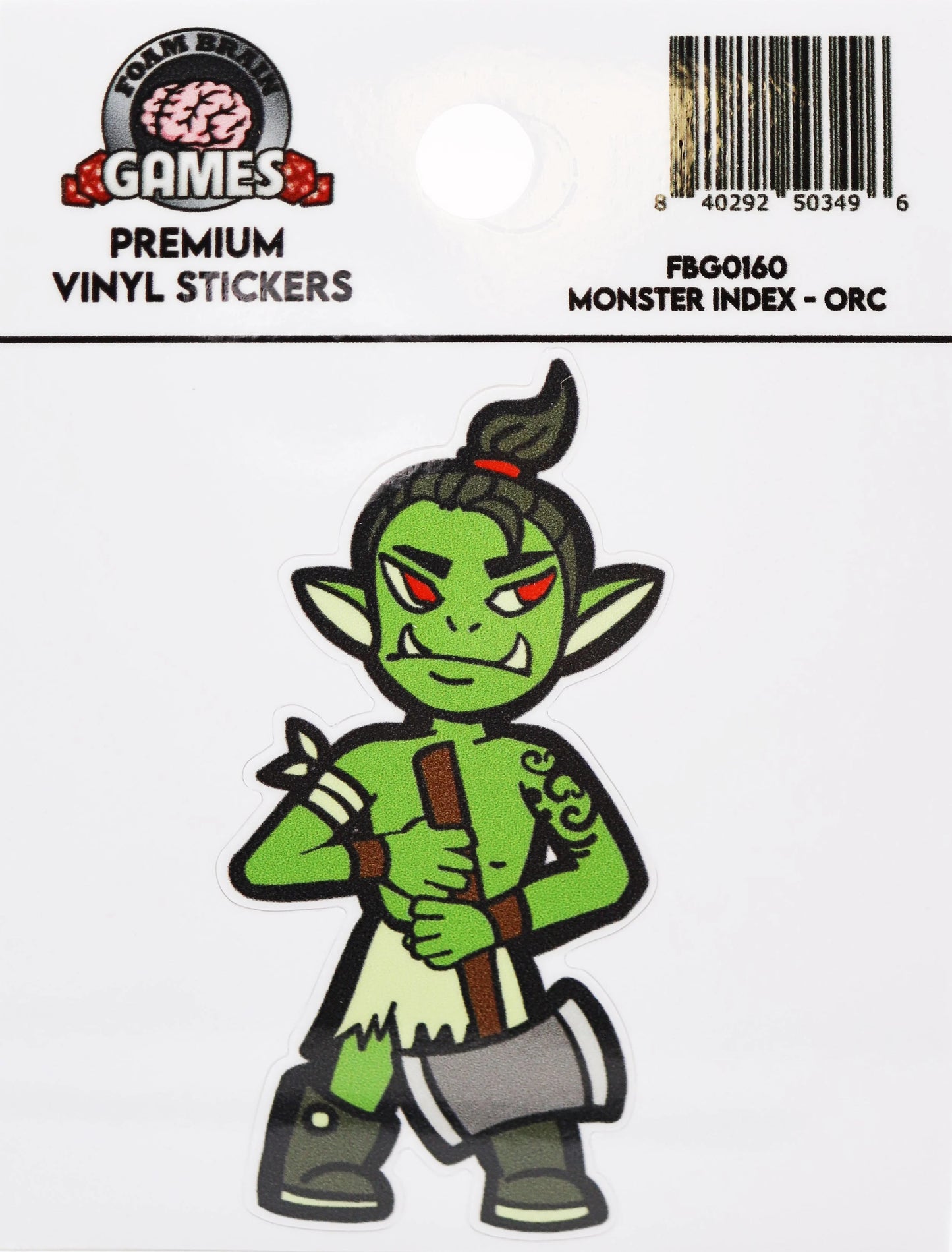 Monster Index Sticker - Orc