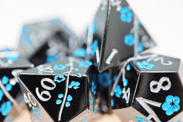Metal RPG Dice Set