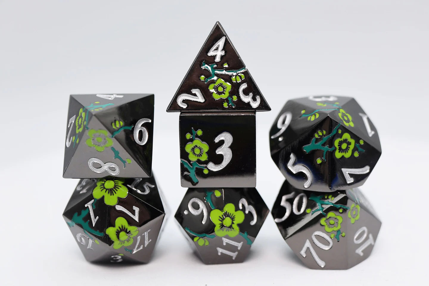 Metal RPG Dice Set