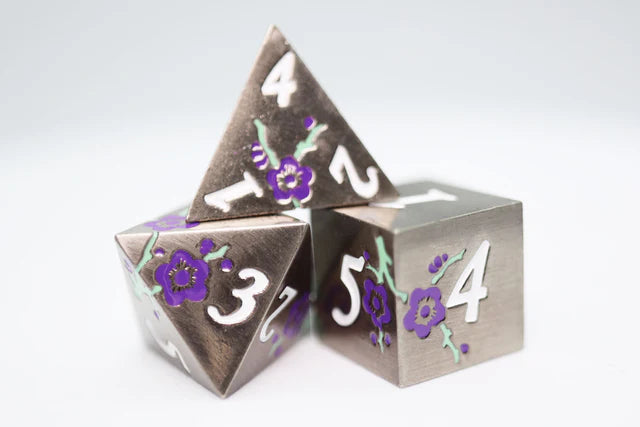 Metal RPG Dice Set