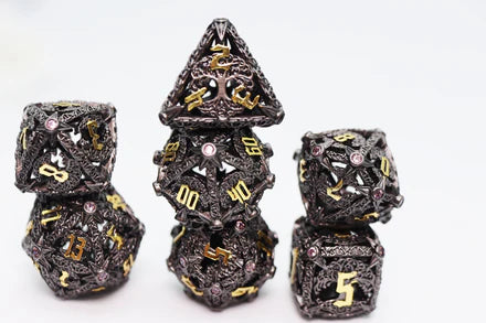 Metal RPG Dice Set