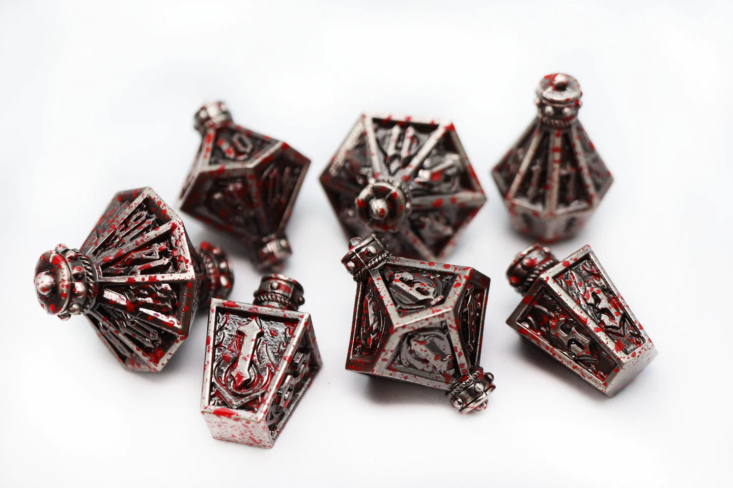 Metal RPG Dice Set