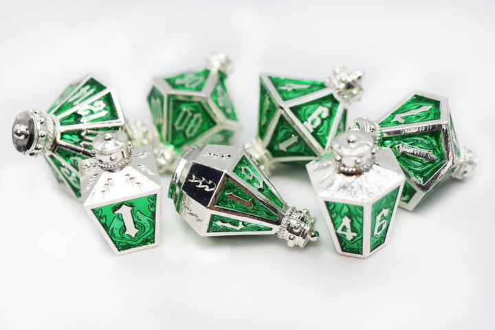 Metal RPG Dice Set