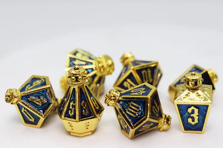 Metal RPG Dice Set