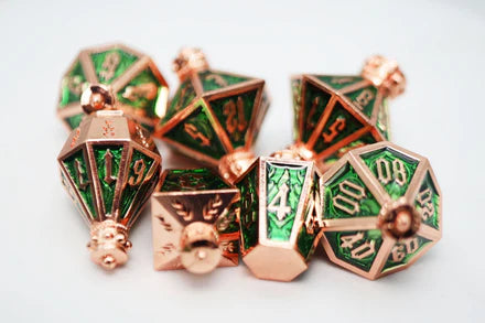 Metal RPG Dice Set