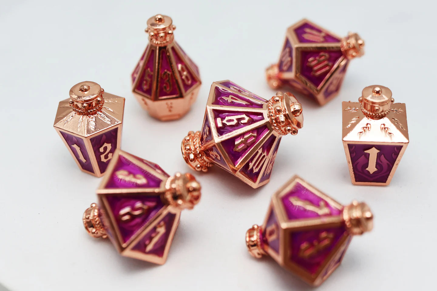 Metal RPG Dice Set