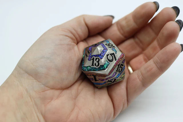 Metal RPG Dice Set