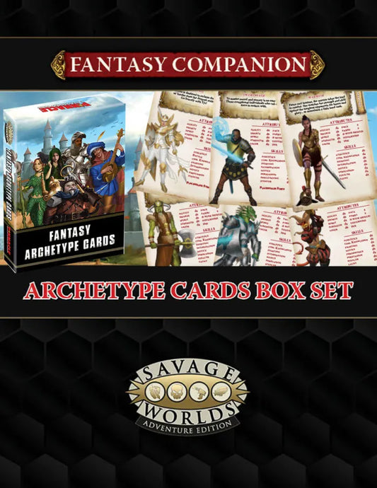 Savage Worlds: Fantasy Archetype Cards