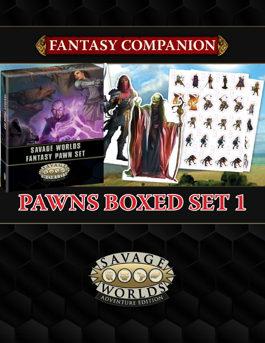 Savage Worlds: Fantasy Pawn Set